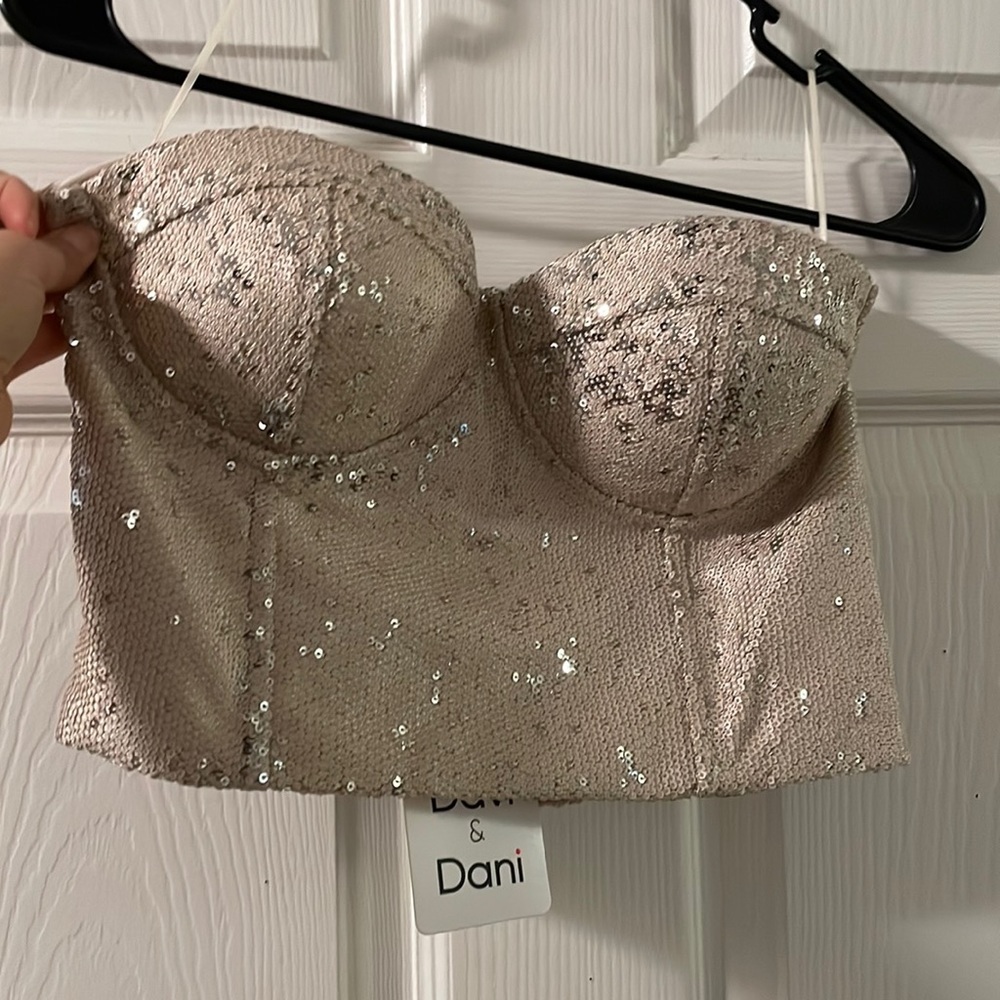 New sequence corset tube top
